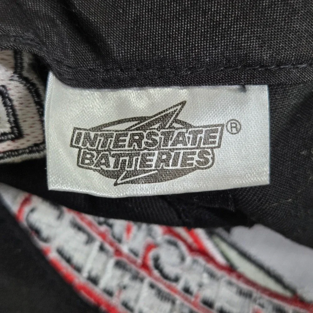 Interstate Batteries Racing Hat‎ Cap Black Bobby Labonte #18 Adjustable